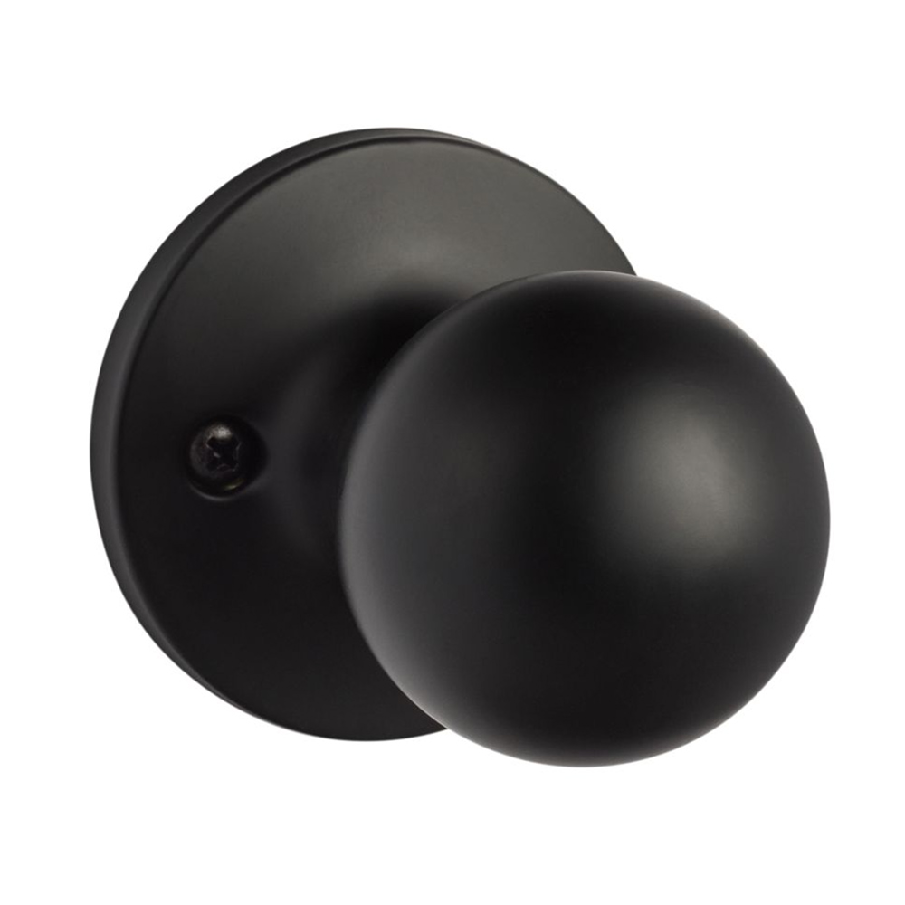Tahoe Privacy Flat Black Door Knob | Seconds & Surplus